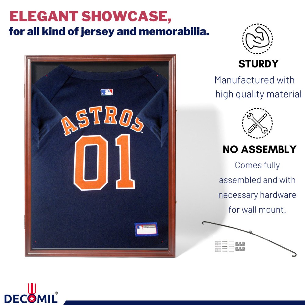 Jersey Frame Display Case Football Baseball Basketball Shirt