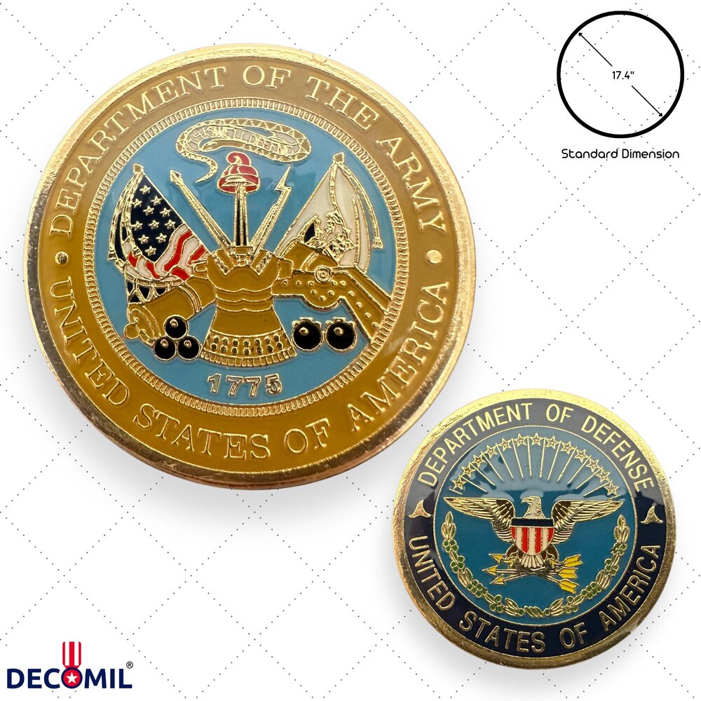 Military Challenge Coins Department of Defense Decomil